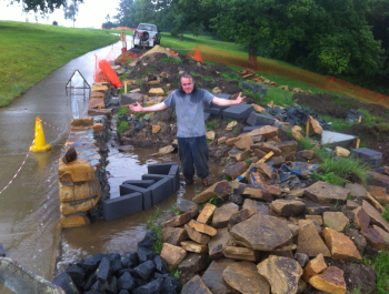 Artworks under construction